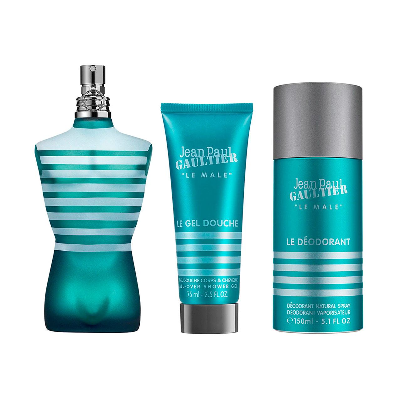 set jean paul gaultier metal de 3pzs hombre 3