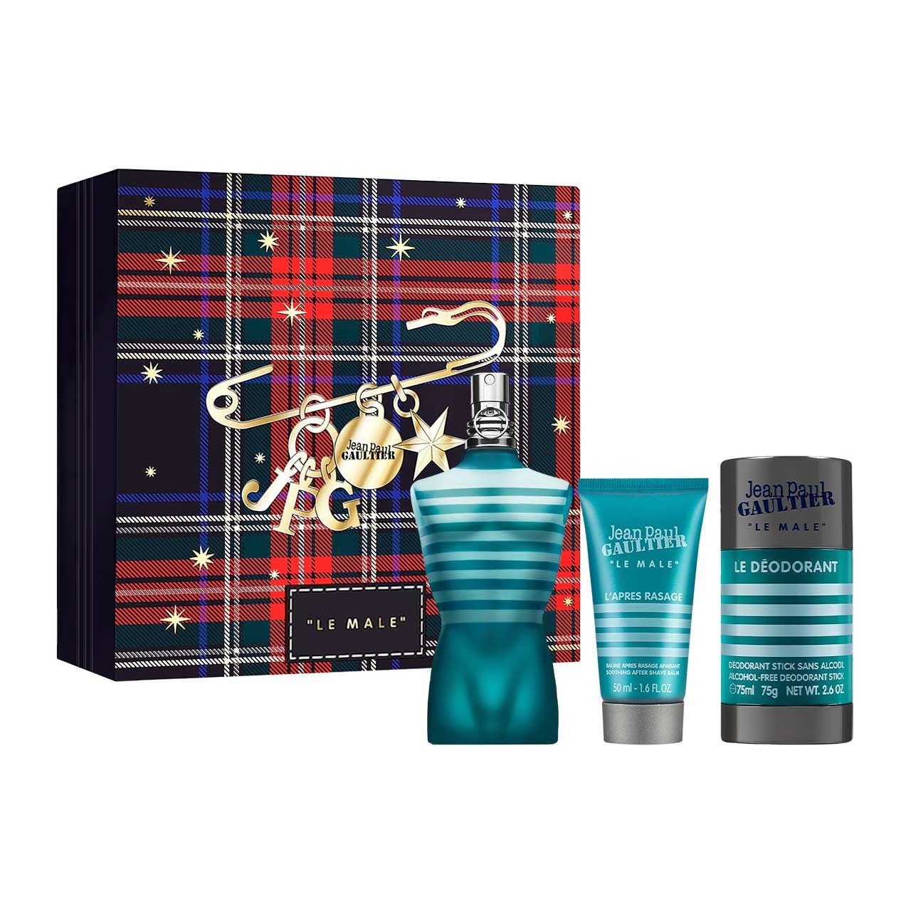 set jean paul gaultier navidad de 3pzs hombre