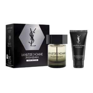 set la nuit de l homme by yves saint laurent travel de 2pzs hombre
