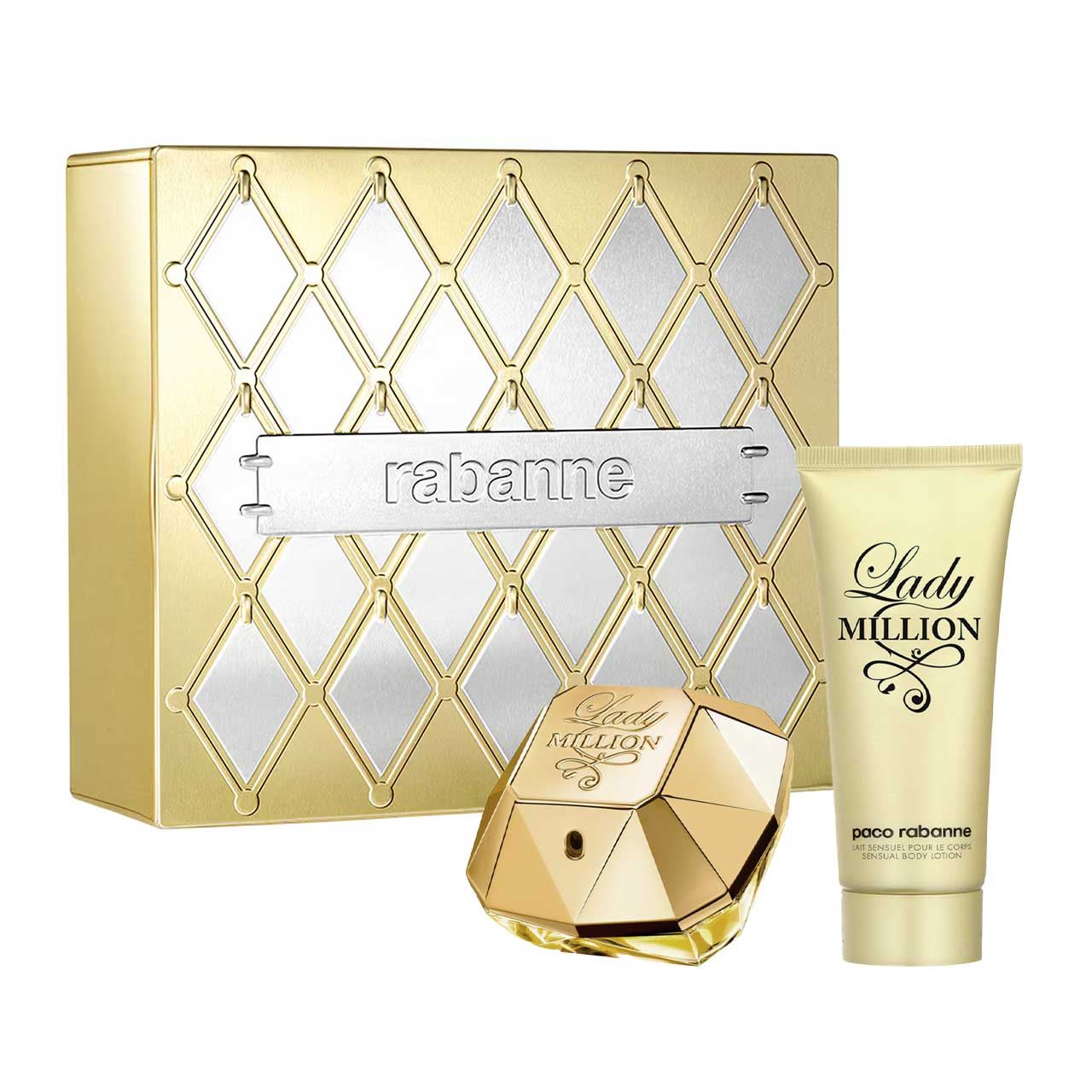 set lady million metal de 2pzs dama