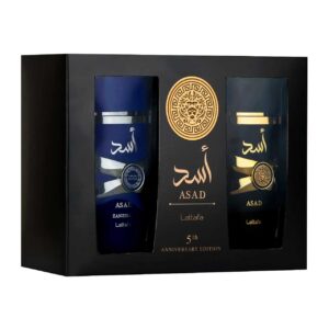 set lattafa assad + asad azanaibar de 2pzs hombre
