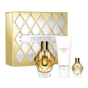 set million gold for her metal de 3pzs dama