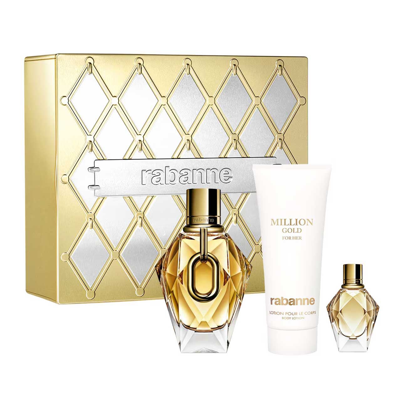 set million gold for her metal de 3pzs dama