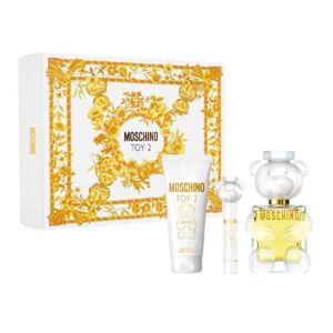 set moschino toy 2 de 3pzs dama