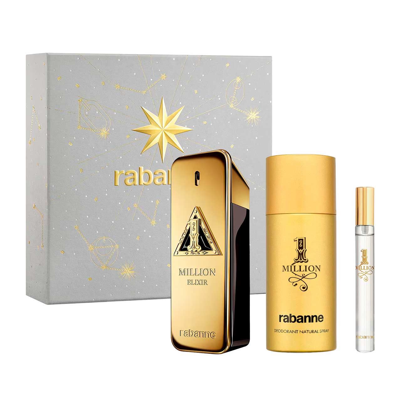 set one million intense elixir navidad de 3pzs hombre