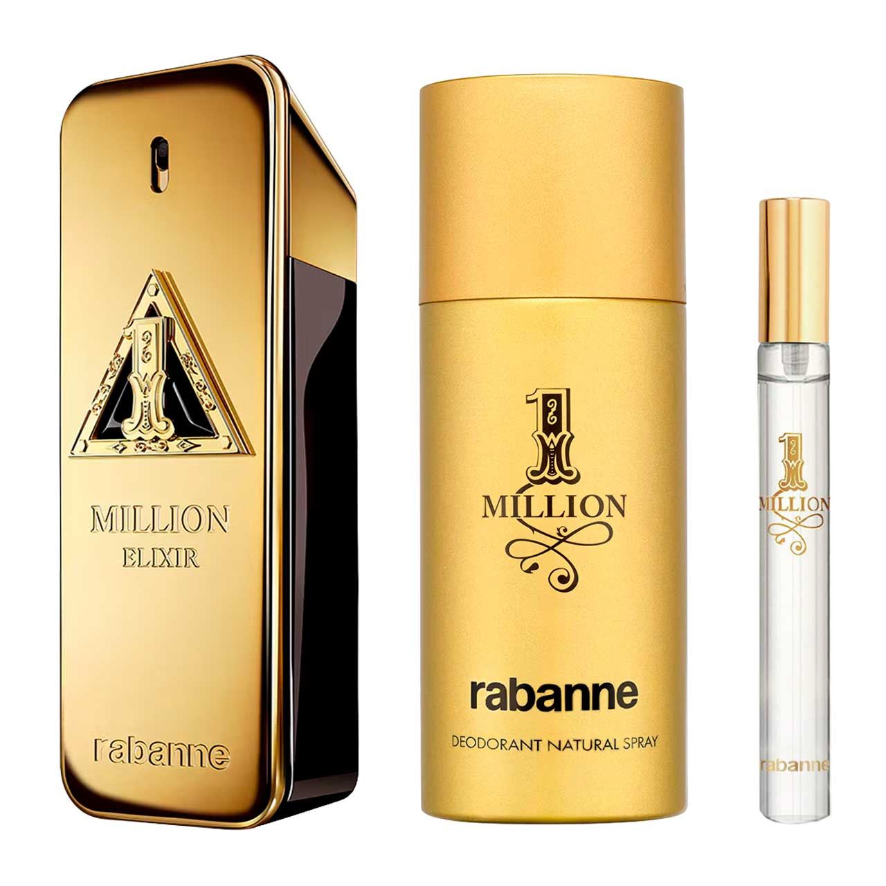 set one million intense elixir navidad de 3pzs hombre 3