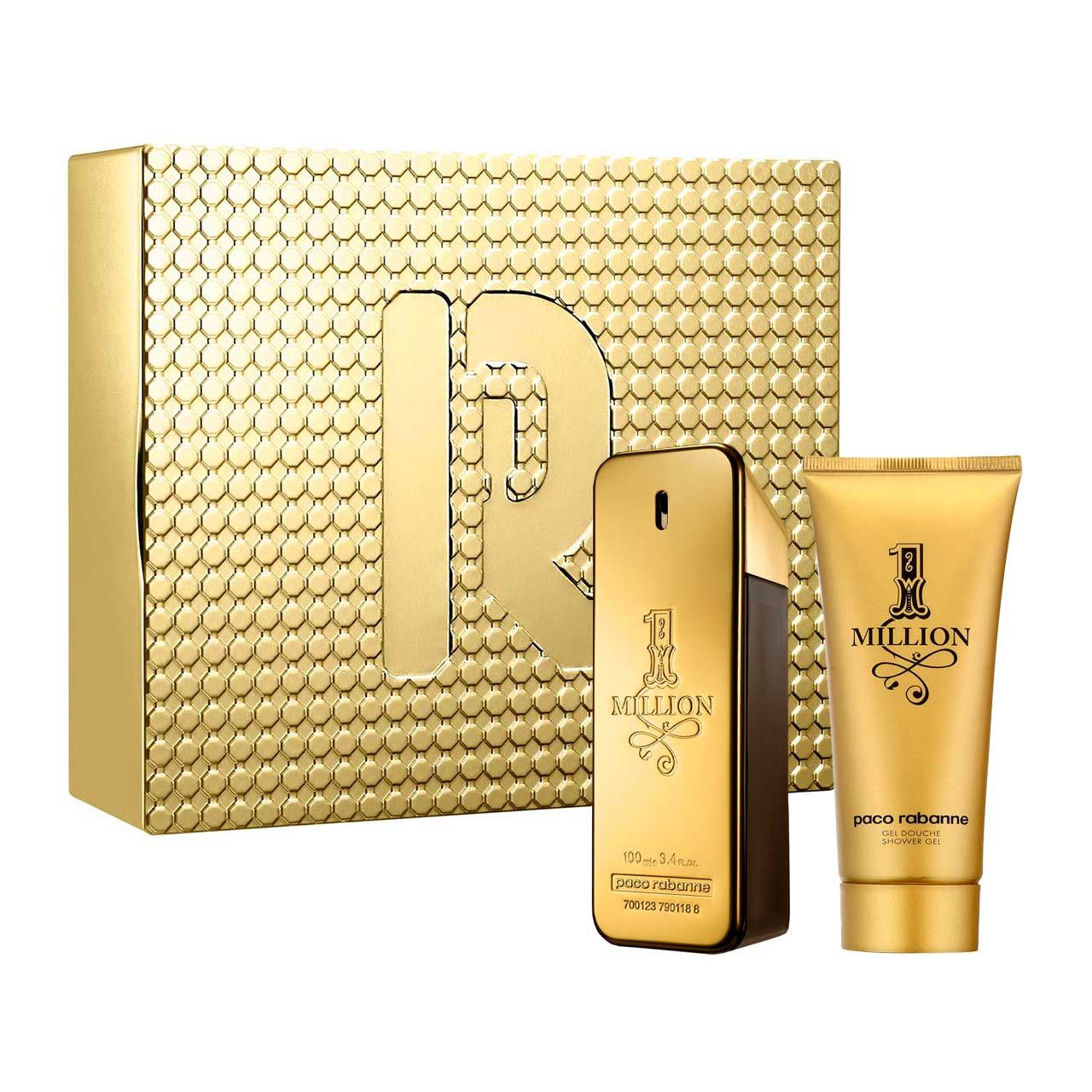 set one million metal de 2pzs hombre