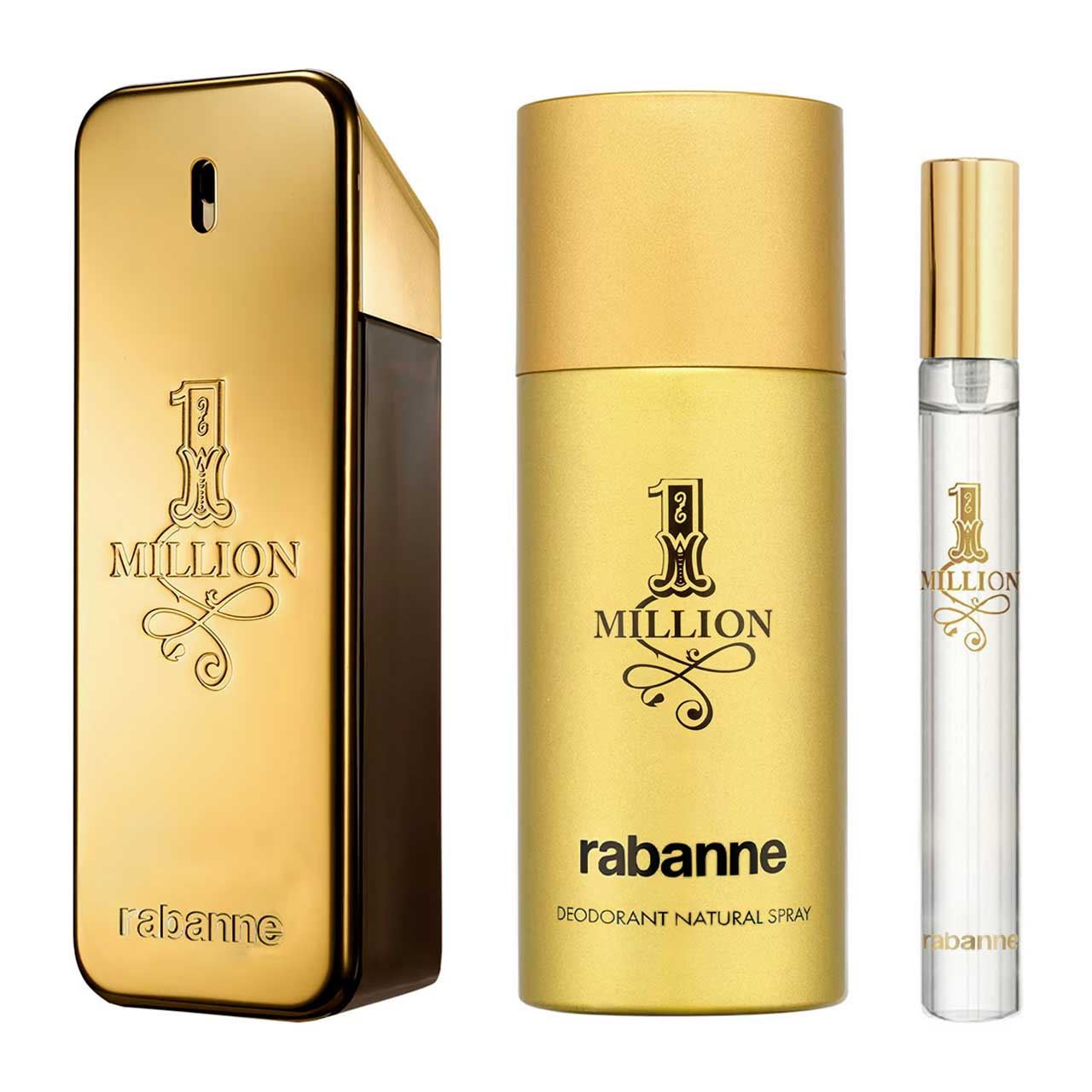 set one million metal de 3pzs hombre 3