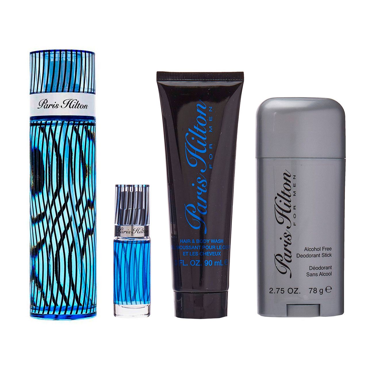 set paris hilton de 4pzs hombre 3