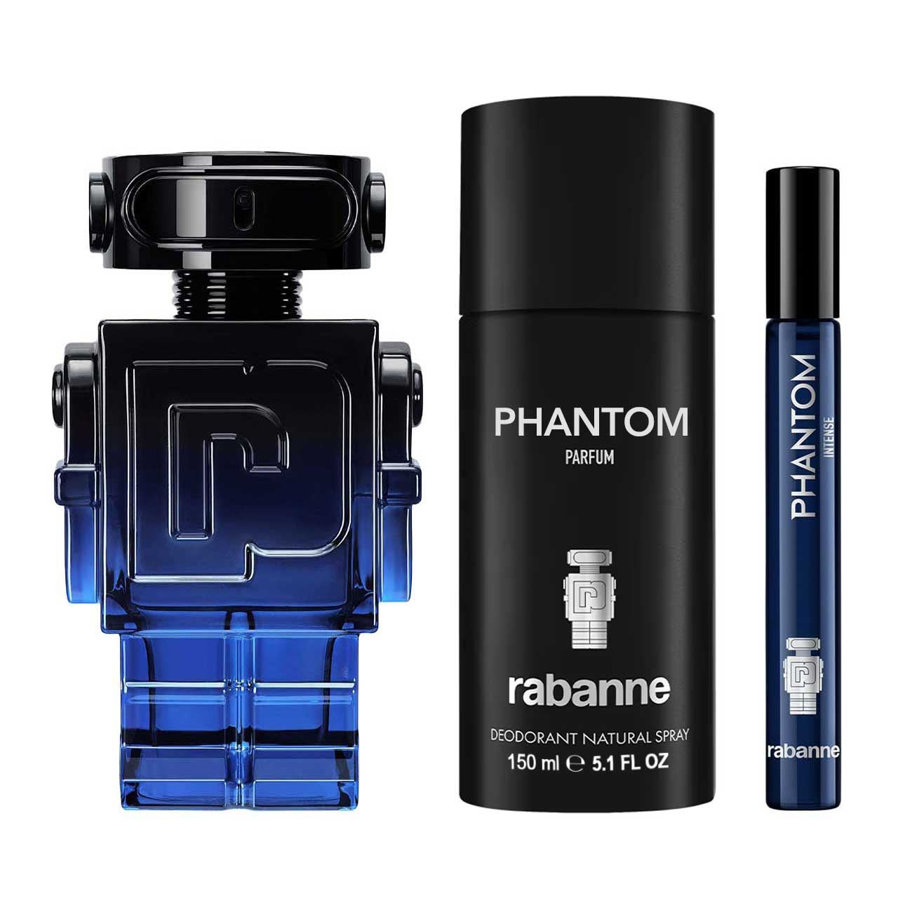 set phantom intense metal de 3pzs hombre 3