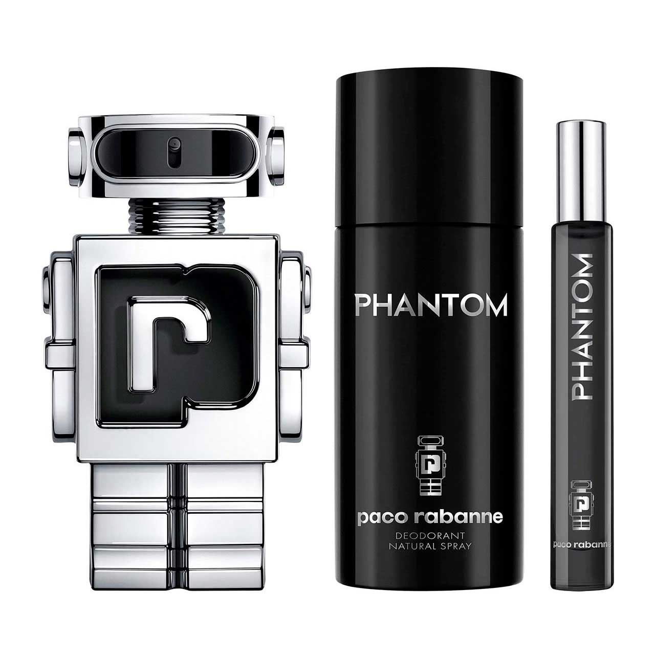 set phantom metal de 3pzs hombre 3