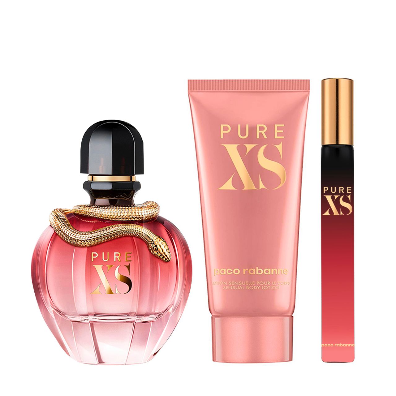 set pure xs de 3pzs metal dama 3
