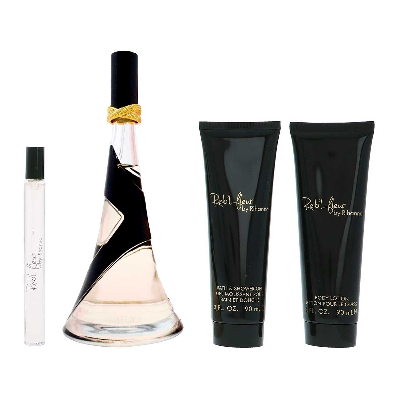 set rihanna reb l fleur by rihanna de 4pzs dama 3