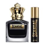 set scandal agua de perfume metal de 2pzs hombre 3