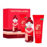 set sisterland red rose de 2pzs dama
