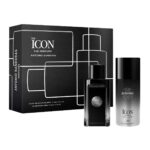set the icon parfum de 2pzs hombre