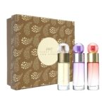 set trio 360+360 coral+360 purple de 3pzs dama