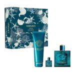 set versace eros agua de tocador minatura de 3pzs hombre