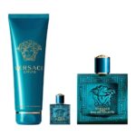set versace eros agua de tocador minatura de 3pzs hombre 3