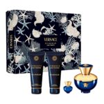 set versace pour femme dylan blue miniatura de 4pzs dama
