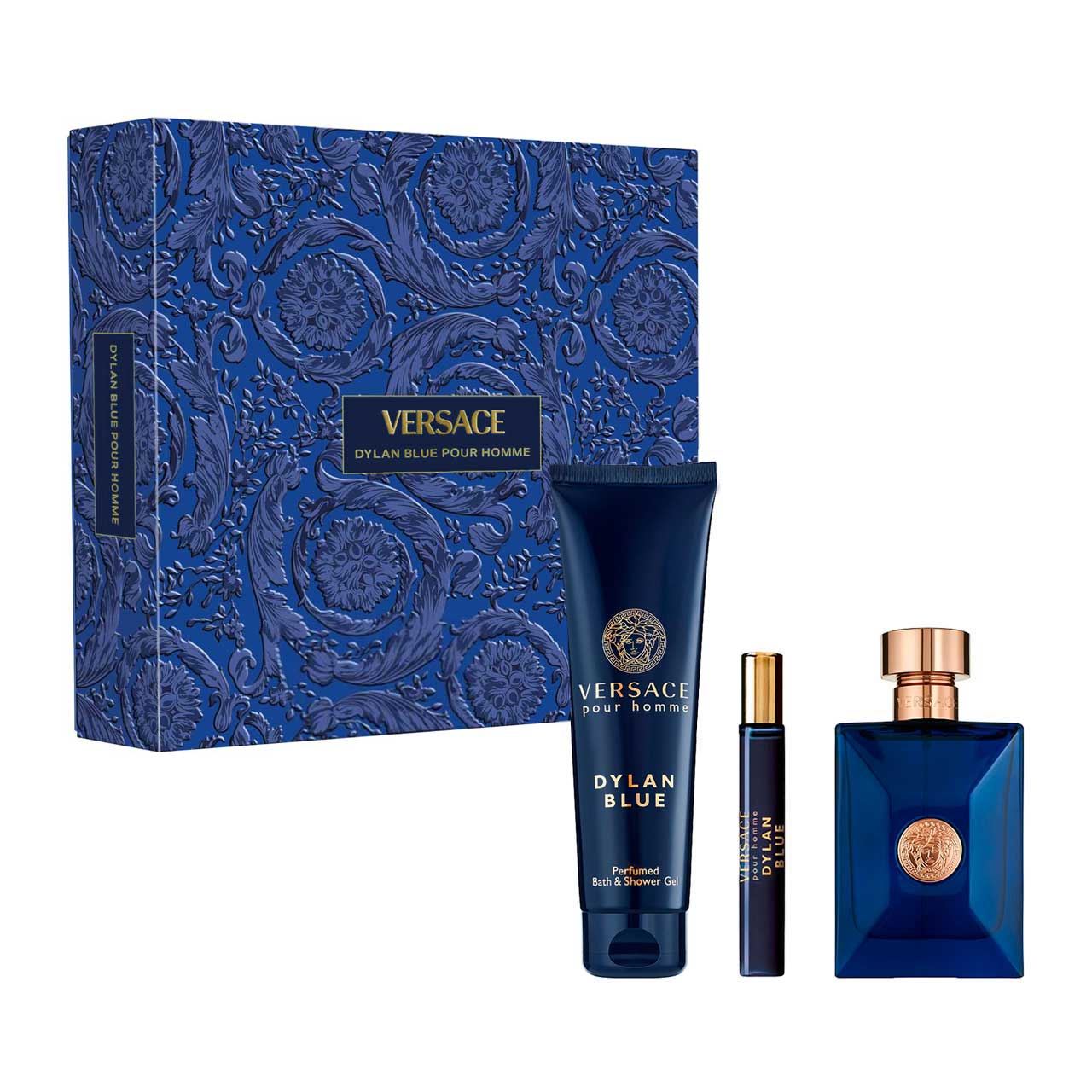 set versace pour homme dylan blue miniatura de 3pzs hombre