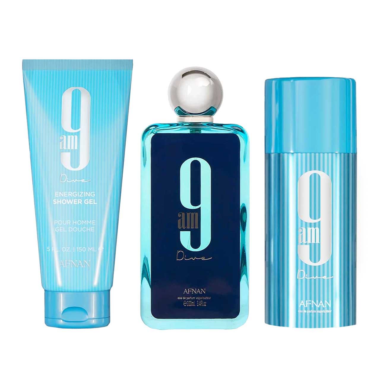 set arabe afnan 9am dive de 3pzs unisex 3