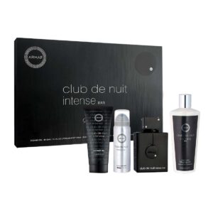 set arabe armaf intense de 4pzs hombre