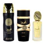 set arabe lattafa asad de 3pzs hombre 3