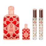 set arabe orientica amber rouge miniatura de 4pzs unisex 3