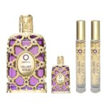 set arabe orientica velvet gold miniatura de 4pzs unisex 3