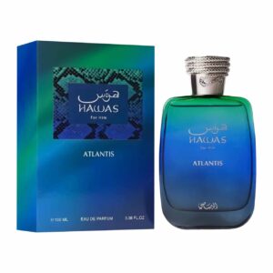Perfume Arabe Hawas Atlantis 100ml Agua de Perfume Unisex