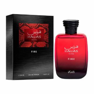 Perfume Arabe Hawas Fire 100ml Agua de Perfume Unisex