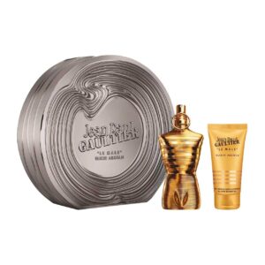 Set de Perfume Jean Paul Gaultier Le Male Elixir Absolu Parfum Metal de 2pzs Hombre