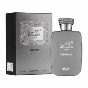 Perfume Arabe Hawas Chrome 100ml Agua de Perfume Hombre