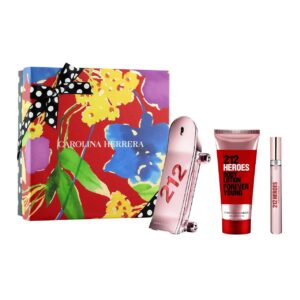 Set de Perfume 212 Heroes de 3 pzs EDP Mujer